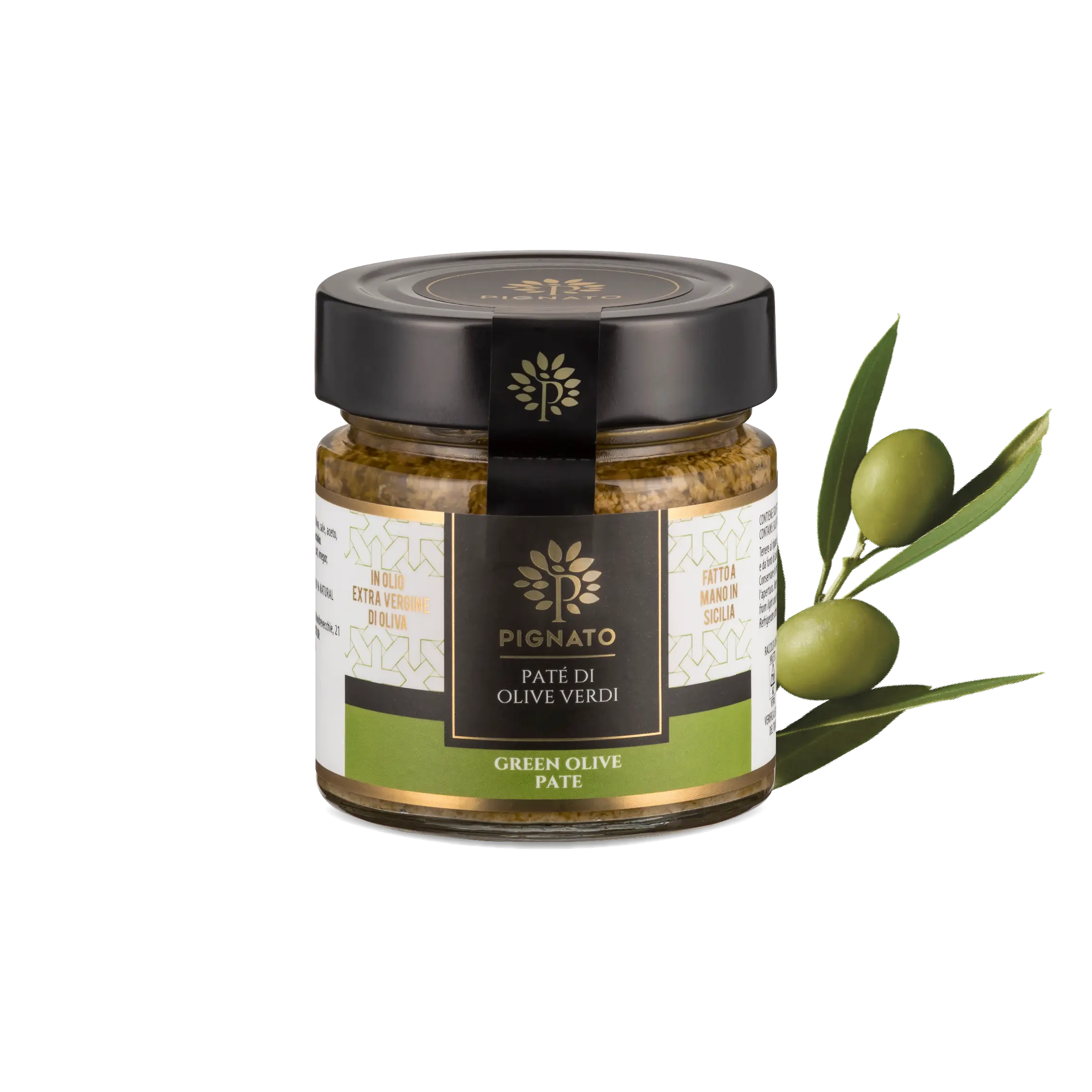 Pate di olive verdi